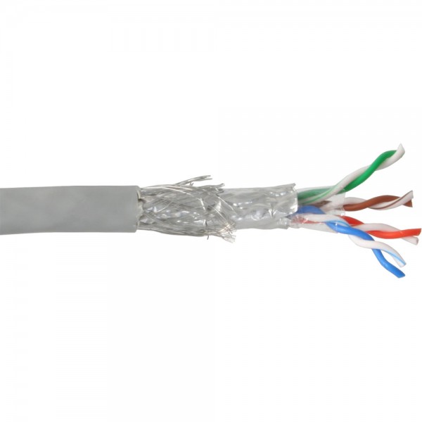 InLine® Verlegekabel, SF/UTP, Cat.5e, AWG24 CCA, PVC, 100m