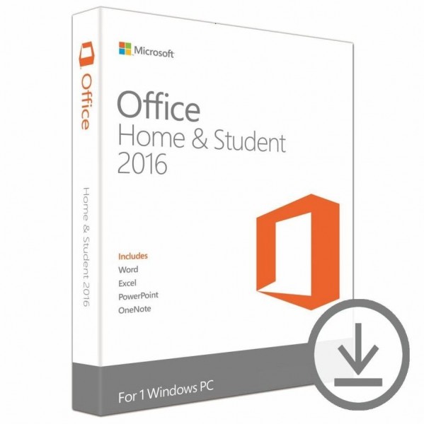 Microsoft: Office 2016 Home and Student, ESD