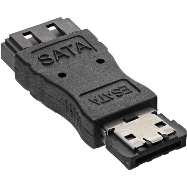 InLine® eSATA auf SATA Adapter, eSATA Stecker an SATA Buchse