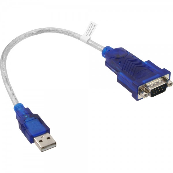 InLine® USB zu Seriell Adapterkabel, Stecker A an 9pol Sub D Stecker