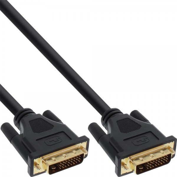 InLine® DVI-D Anschlusskabel Premium, digital 24+1 Stecker / Stecker, Dual Link, 20m