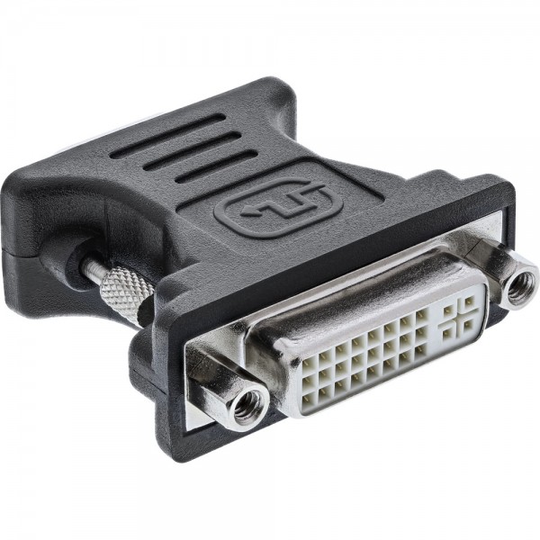 InLine® DVI-A Adapter, Analog 24+5 Buchse auf 15pol HD Stecker (VGA)