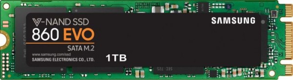 Samsung SSD 860 EVO 1TB, M.2 (MZ-N6E1T0BW)