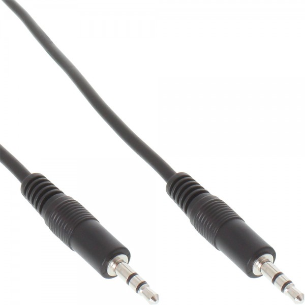 InLine® Klinke Kabel, 3,5mm Stecker / Stecker, Stereo, 2,5m