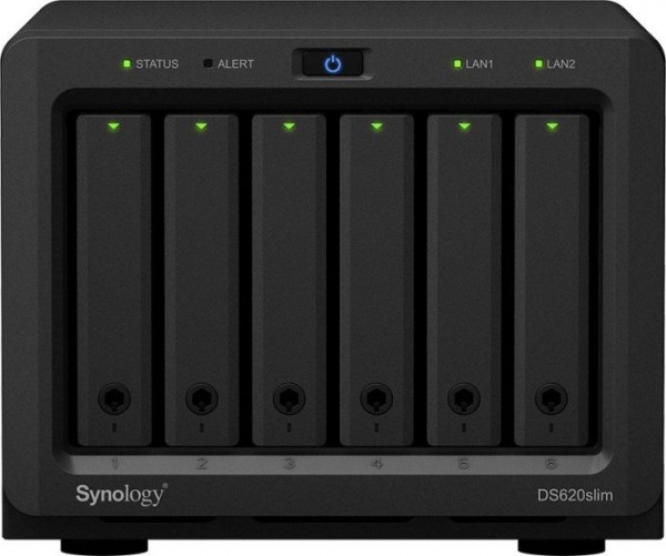 Synology DiskStation DS620slim, 2x Gb LAN