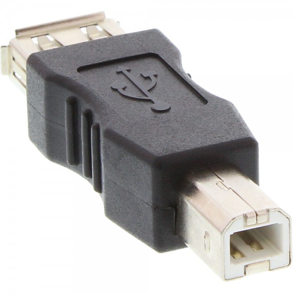 InLine® USB 2.0 Adapter, Buchse A auf Stecker B