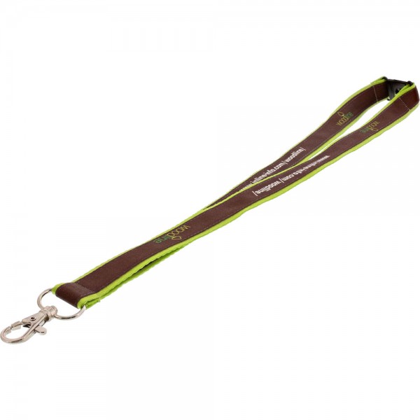 InLine® Schlüsselband, grün-weiß