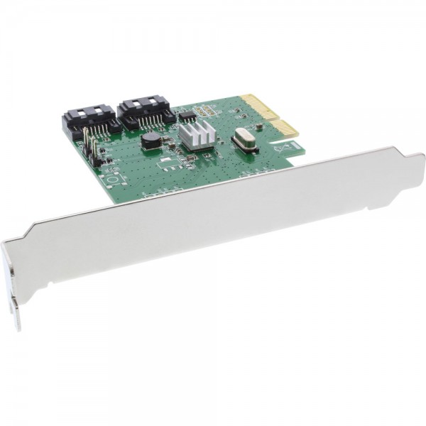 InLine® Schnittstellenkarte, 2-fach SATA 6Gb/s, x2 PCIe 2.0, RAID 0/1/SPAN