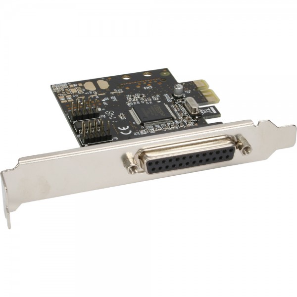 InLine® Schnittstellenkarte, 1x 25pol parallel + 2x 9pol seriell, PCIe (PCI-Express)