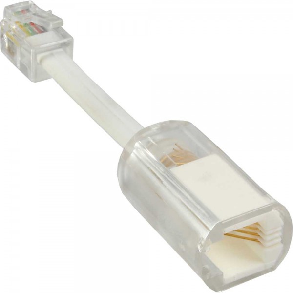 InLine® Twist-Stop, Entwirrer für Kabel von Telefonhörer, mit Kabel