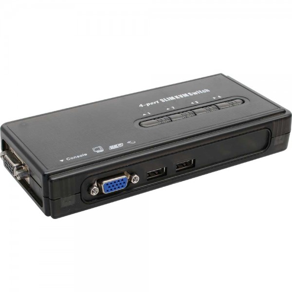 InLine® KVM Switch, 4-fach, USB