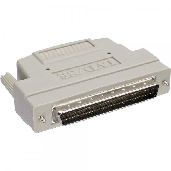 InLine® SCSI U320 Terminator extern, LVD/SE, 68pol mini Sub D Stecker, Schraubversion