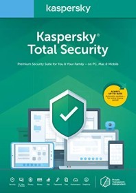 Kaspersky Lab Total Security 2020, 3 User, 1 Jahr, ESD (deutsch) (Multi-Device) (KL1949G5CFS-20-ESD)