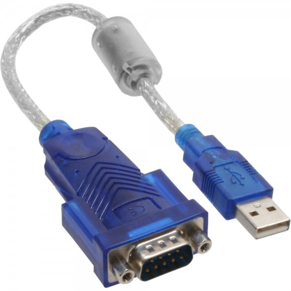 InLine® USB zu Seriell Adapterkabel Premium, Stecker A an 9pol Sub D Stecker