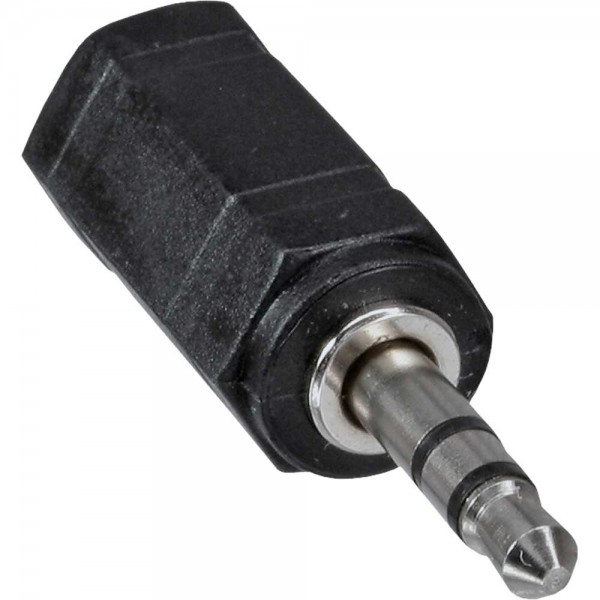 InLine® Audio Adapter, 2,5mm Klinke Buchse an 3,5mm Stecker, Stereo