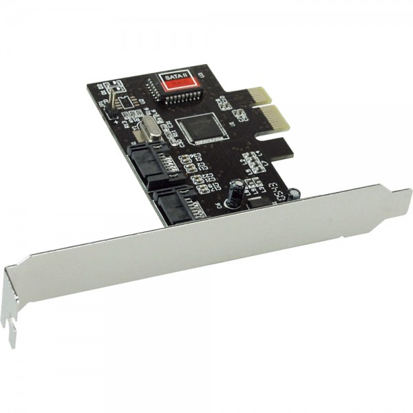 InLine® Schnittstellenkarte, 2x SATA II, RAID 0,1, PCIe (PCI-Express)