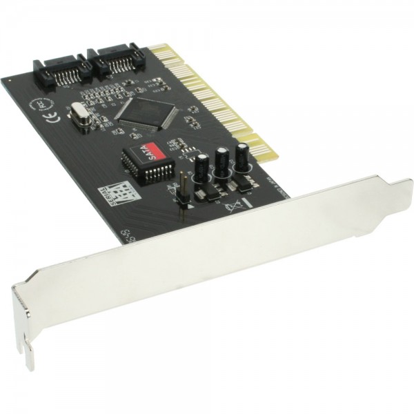 InLine® Schnittstellenkarte, SATA Controller 2-Kanal, PCI