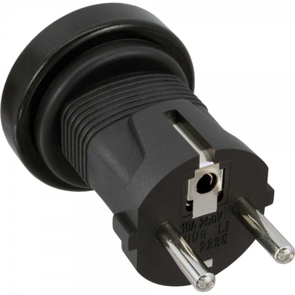 InLine® Reiseadapter, Australien/Argentinien Buchse auf Schutzkontakt Stecker