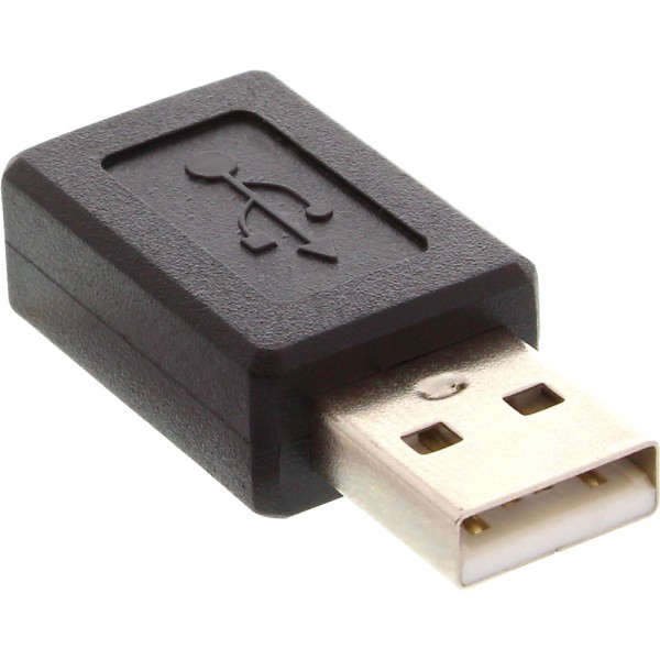 InLine® USB 2.0 Adapter, Stecker A auf Mini-5pol Buchse