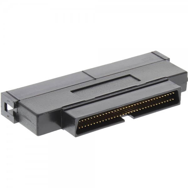 InLine® SCSI III Adapter intern, 50pol Pfostenstecker an 68pol mini Sub D Stecker